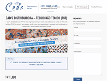 Tablet Screenshot of grupocads.com.br